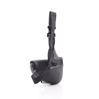 DIOR × ERL SADDLE サドル ボディバッグ レザー ブラック クリスチャンディオール
