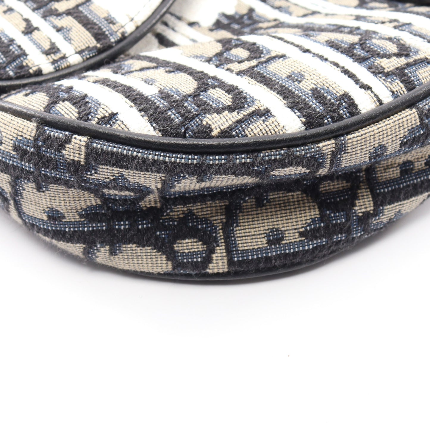 DIOR × Raymond Pettibon SADDLE サドル オブリーク ボディバッグ キャンバス レザー ネイビー ホワイト ブラック クリスチャンディオール