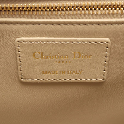 30 Montaigne ショルダーバッグ レザー ライトベージュ クリスチャンディオール