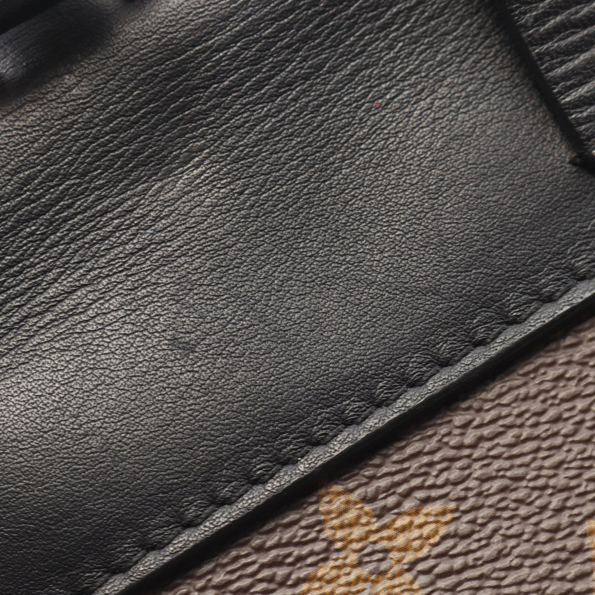 ロッキー BB モノグラム ノワール 2WAY ハンドバッグ PVC レザー ブラウン ブラック ルイヴィトン バッグ LOUIS VUITTON