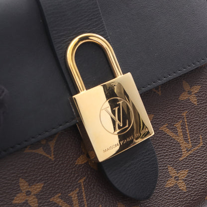 ロッキー BB モノグラム ノワール 2WAY ハンドバッグ PVC レザー ブラウン ブラック ルイヴィトン バッグ LOUIS VUITTON
