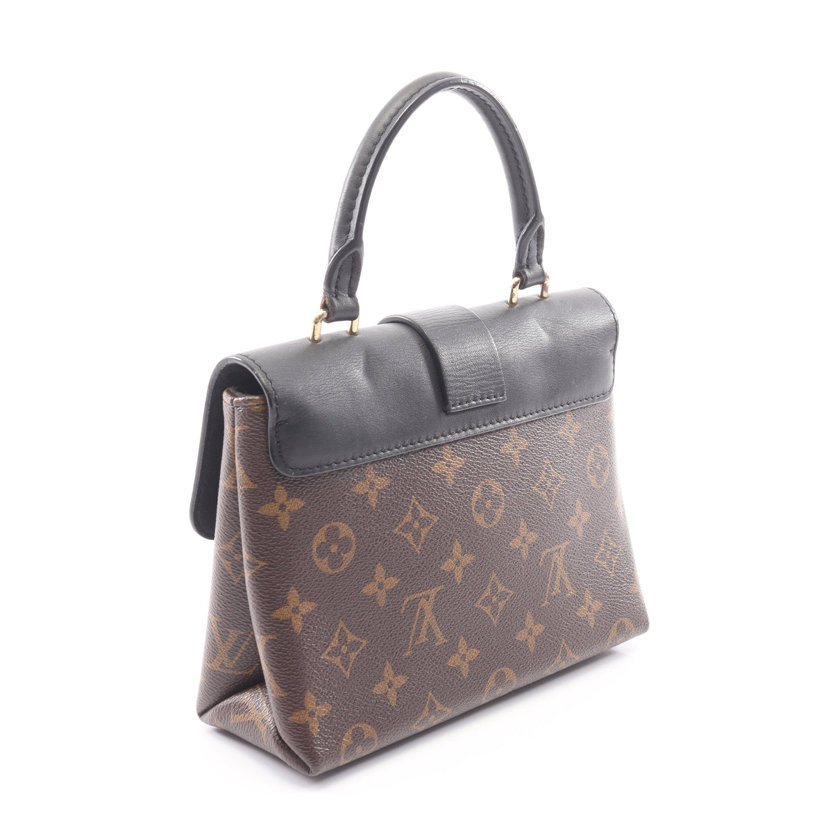 ロッキー BB モノグラム ノワール 2WAY ハンドバッグ PVC レザー ブラウン ブラック ルイヴィトン バッグ LOUIS VUITTON