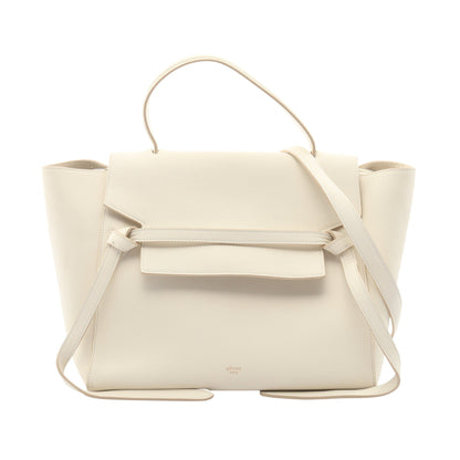 BELT BAG MINI ベルトバッグ ミニ 2WAY ハンドバッグ レザー ホワイト セリーヌ バッグ CELINE