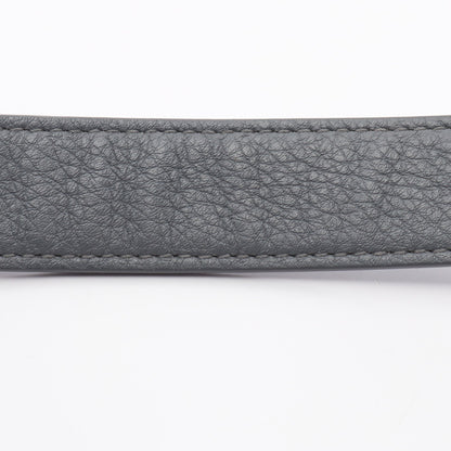 カセット イントレチャート ショルダーバッグ レザー グレー ボッテガヴェネタ バッグ BOTTEGA VENETA