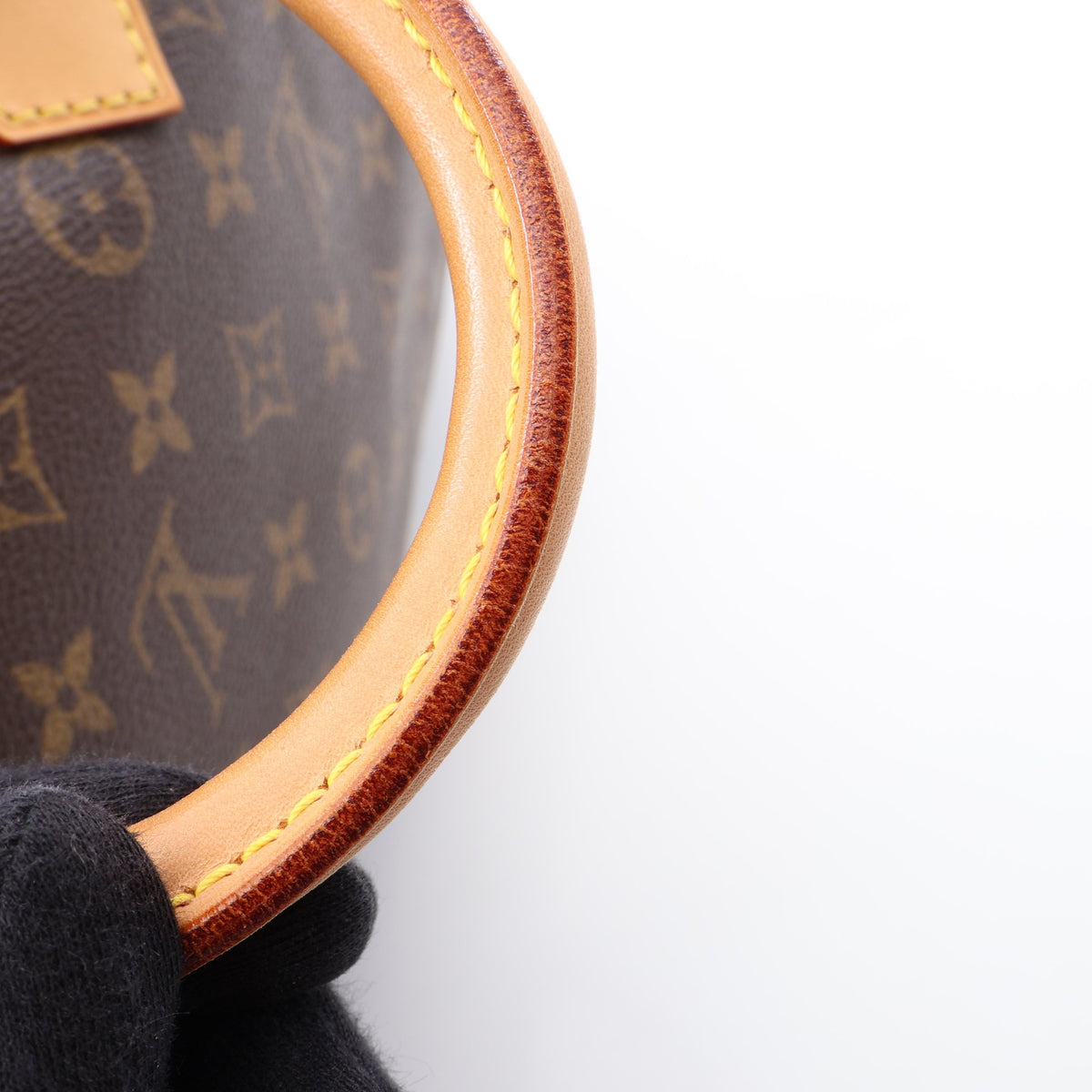 スピーディ40 モノグラム ハンドバッグ PVC レザー ブラウン ルイヴィトン バッグ LOUIS VUITTON