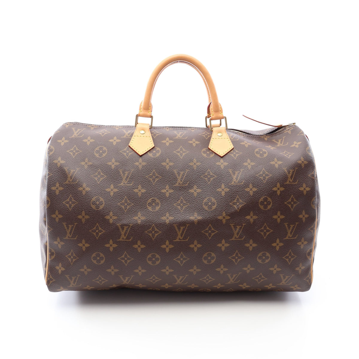 スピーディ40 モノグラム ハンドバッグ PVC レザー ブラウン ルイヴィトン バッグ LOUIS VUITTON
