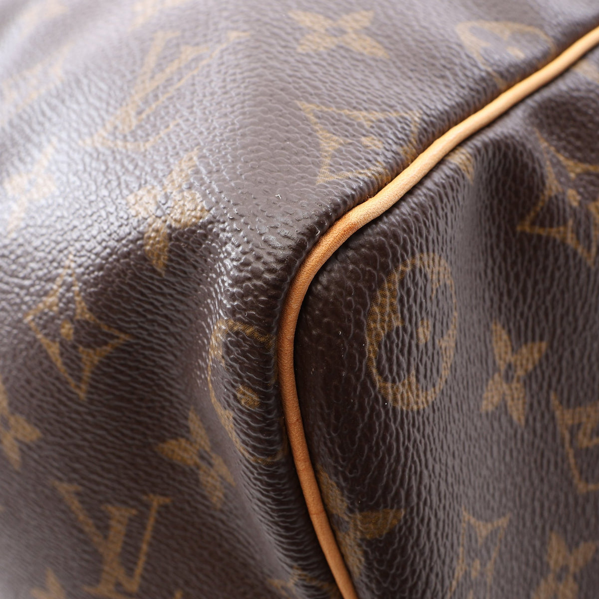 スピーディ40 モノグラム ハンドバッグ PVC レザー ブラウン ルイヴィトン バッグ LOUIS VUITTON