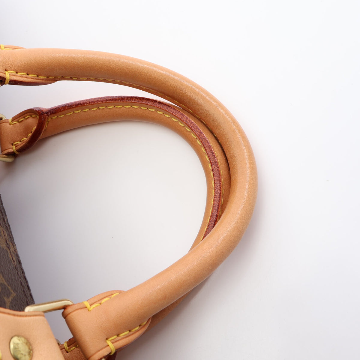 スピーディ40 モノグラム ハンドバッグ PVC レザー ブラウン ルイヴィトン バッグ LOUIS VUITTON