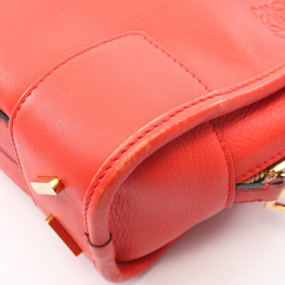 アマソナ23 2WAY ハンドバッグ レザー レッド ロエベ バッグ LOEWE