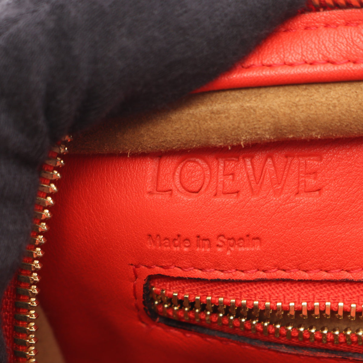 アマソナ23 2WAY ハンドバッグ レザー レッド ロエベ バッグ LOEWE