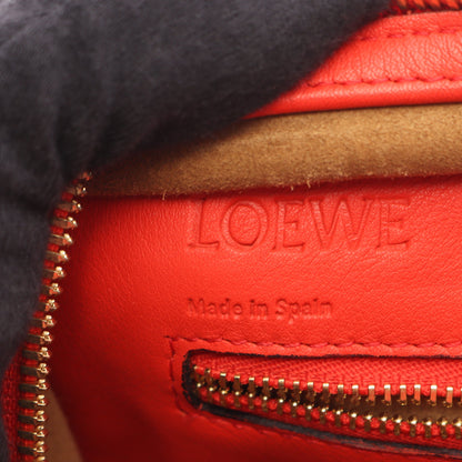 アマソナ23 2WAY ハンドバッグ レザー レッド ロエベ バッグ LOEWE
