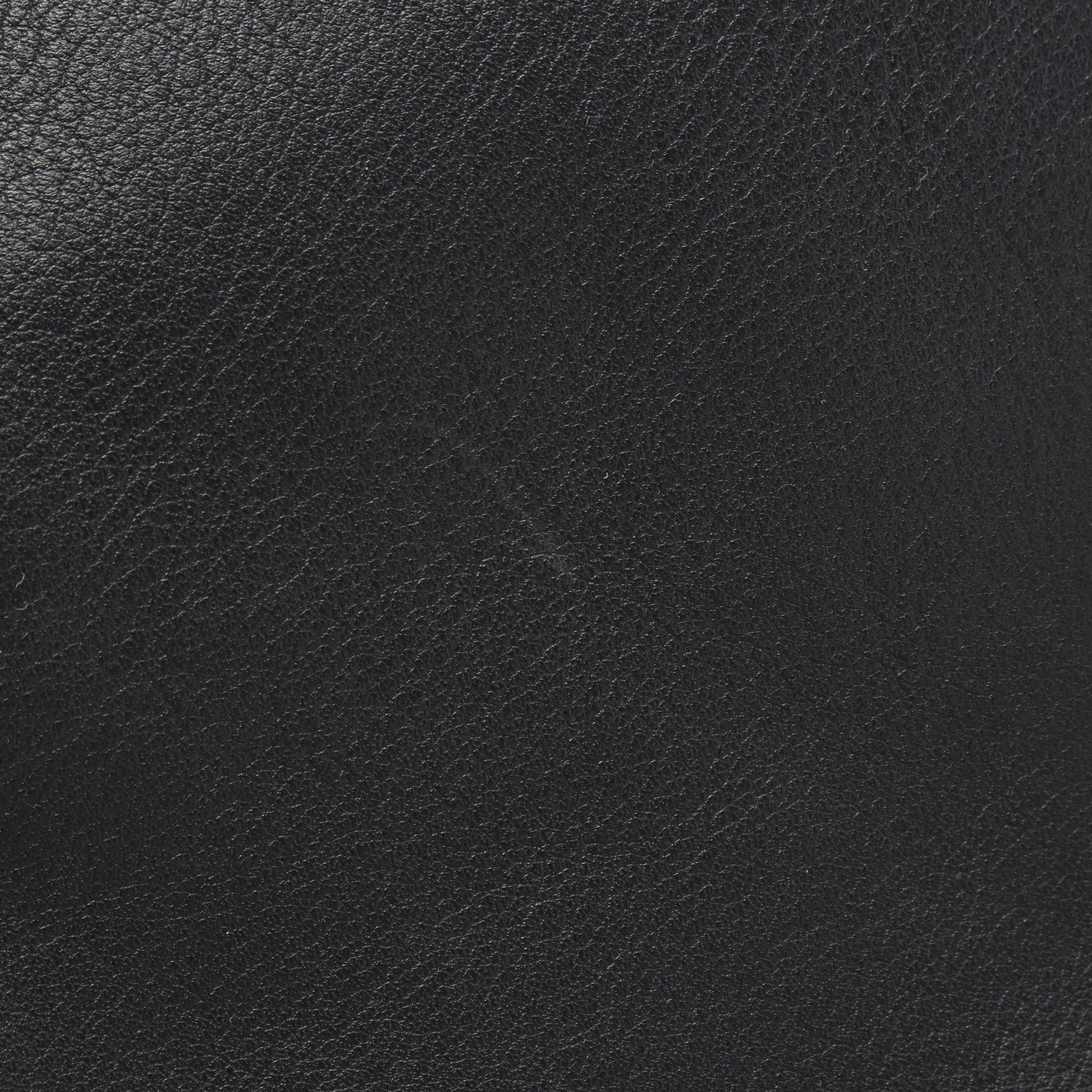 LE 5 A 7 ソフト ラージ ショルダーバッグ レザー ブラック サンローランパリ バッグ SAINT LAURENT PARIS