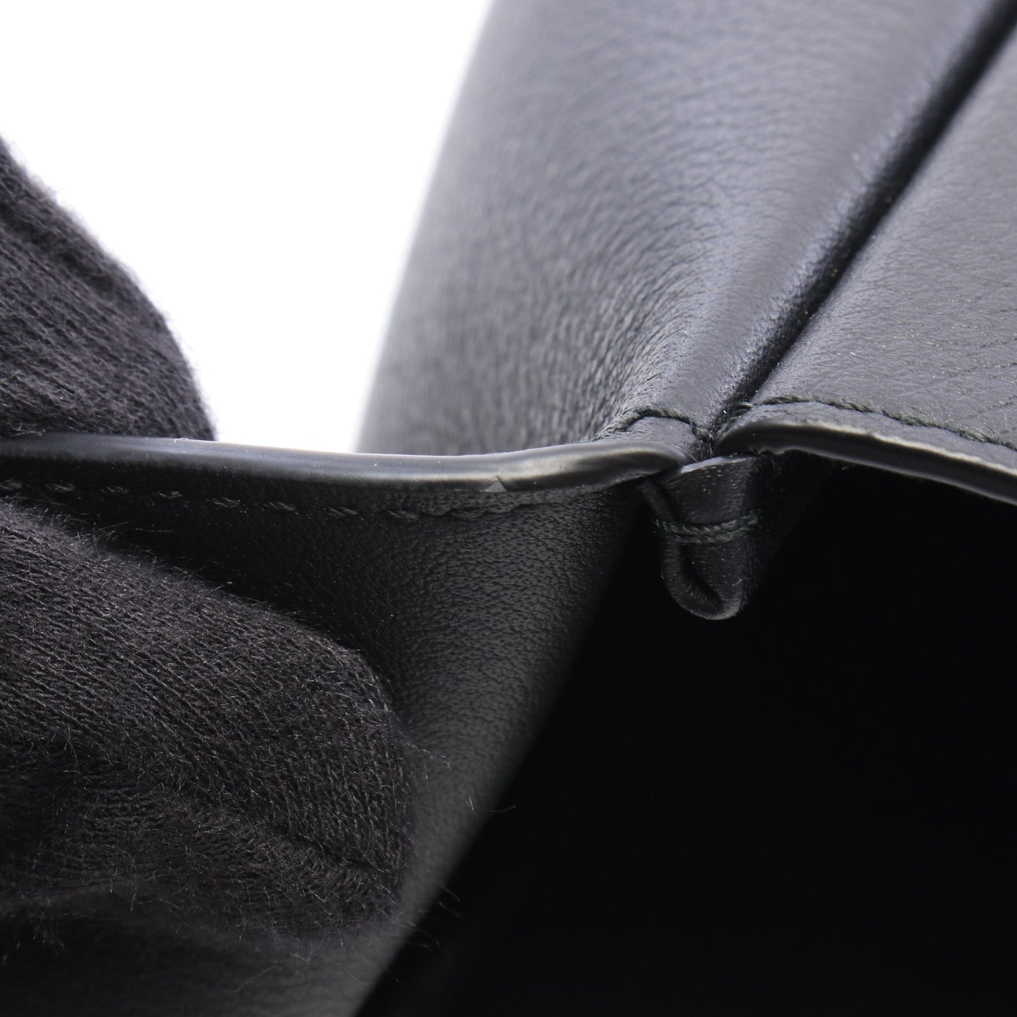 LE 5 A 7 ソフト ラージ ショルダーバッグ レザー ブラック サンローランパリ バッグ SAINT LAURENT PARIS
