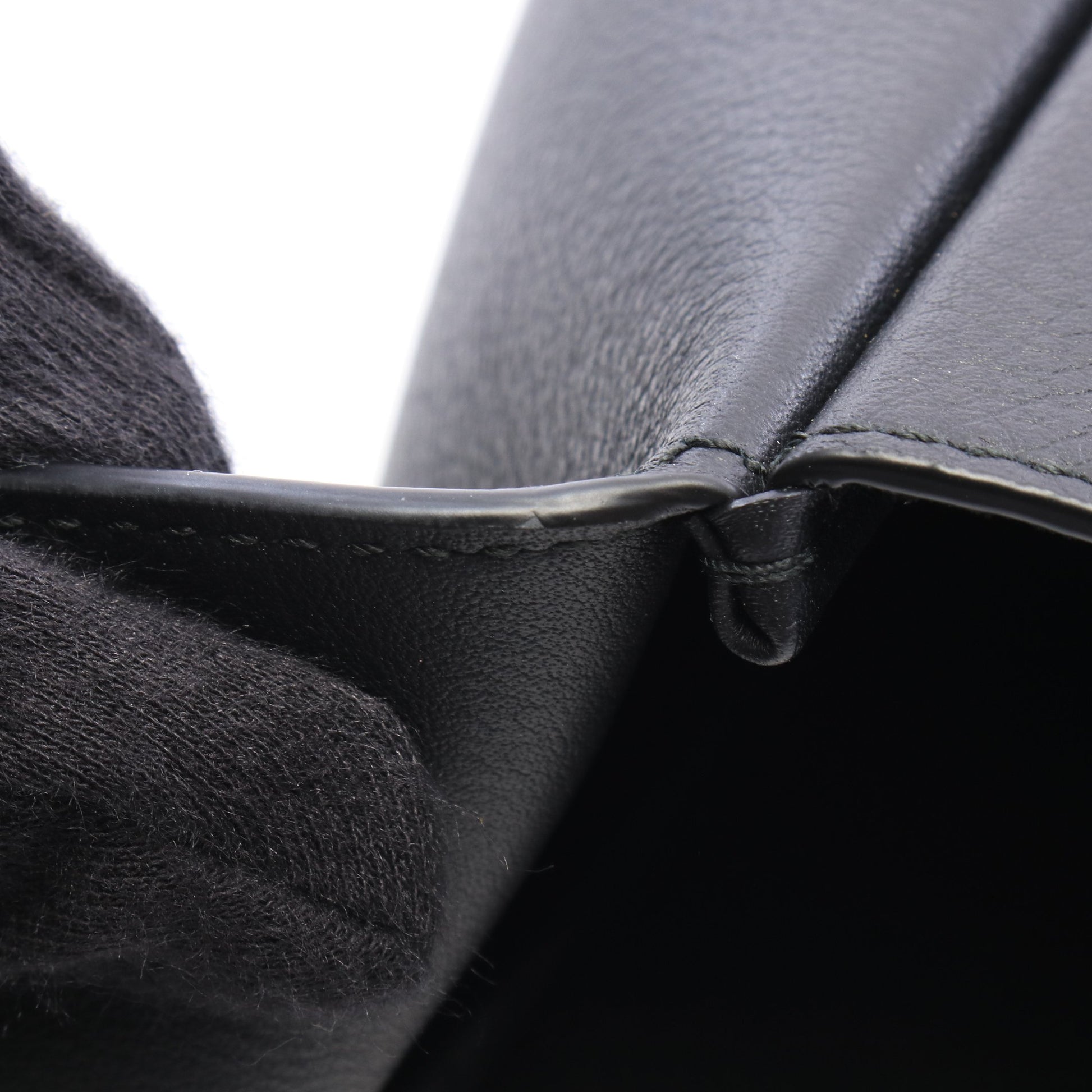 LE 5 A 7 ソフト ラージ ショルダーバッグ レザー ブラック サンローランパリ バッグ SAINT LAURENT PARIS