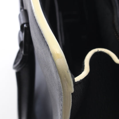 ベイビーカバス YSLライン 2WAY ハンドバッグ レザー ブラック サンローランパリ