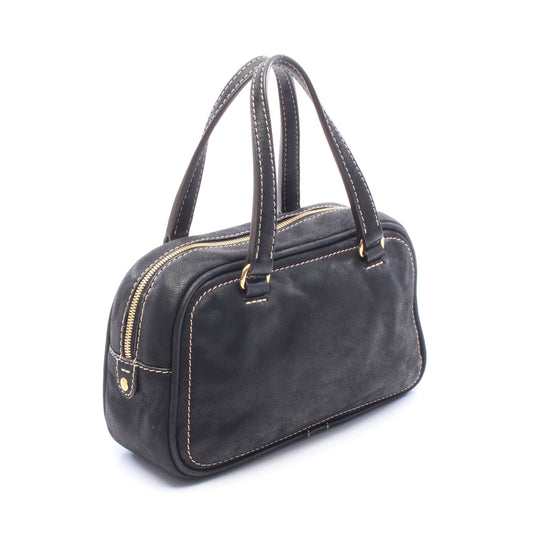 マドリード アナグラム タッセル ハンドバッグ レザー ブラック ロエベ バッグ LOEWE