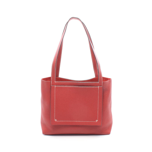 カバセリエ31 ルージュグレナ ショルダーバッグ トートバッグ トリヨンクレマンス レッド Z刻印 エルメス バッグ HERMES