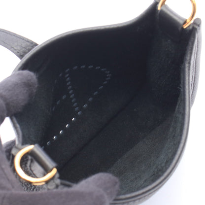 エヴリンTPM ショルダーバッグ トリヨンクレマンス ブラック ゴールド金具 G刻印 エルメス