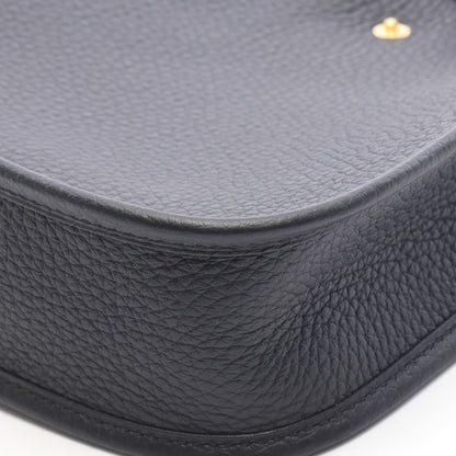 エヴリンTPM ショルダーバッグ トリヨンクレマンス ブラック ゴールド金具 G刻印 エルメス