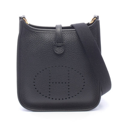 エヴリンTPM ショルダーバッグ トリヨンクレマンス ブラック ゴールド金具 G刻印 エルメス
