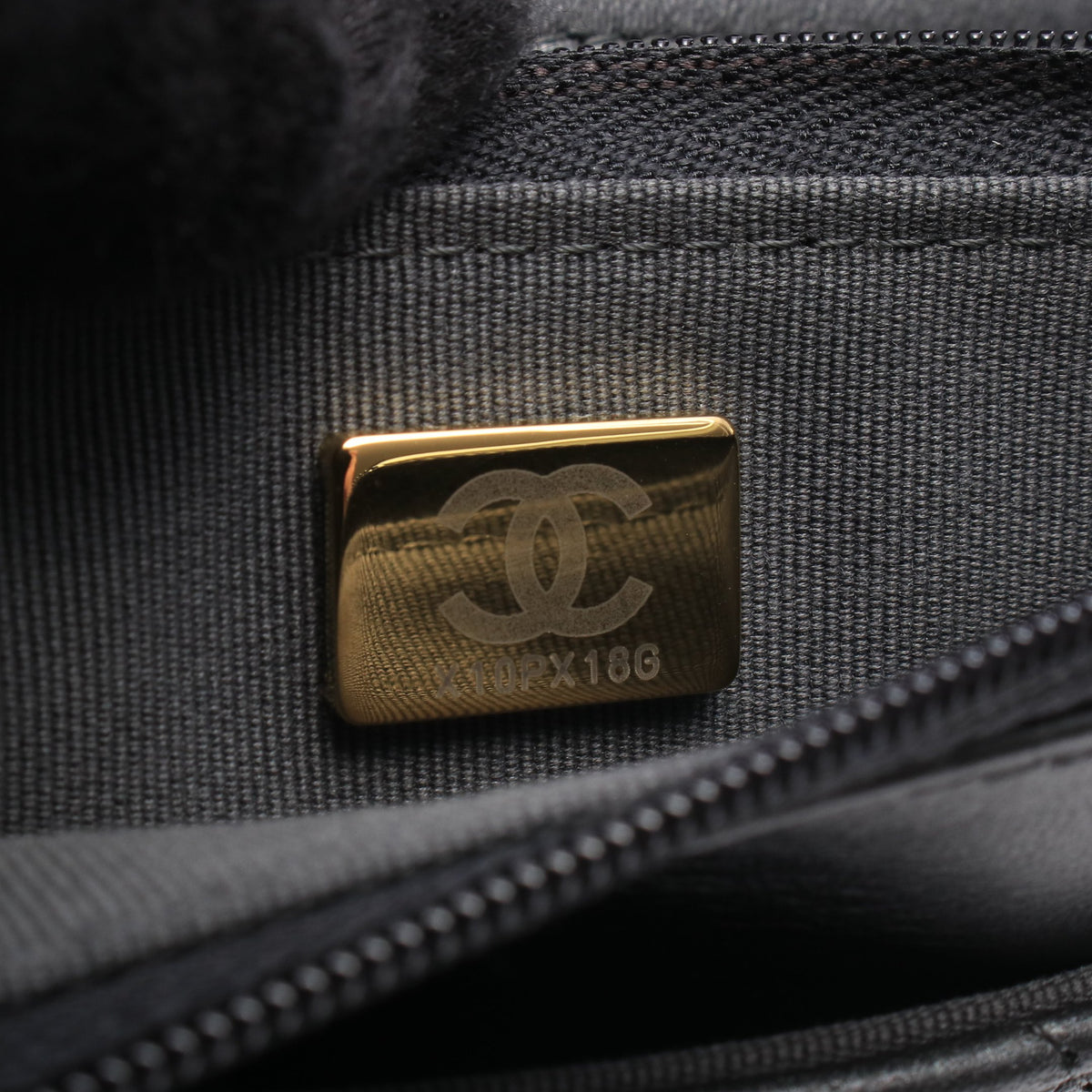 マトラッセ チェーンウォレット ラムスキン ブラック ゴールド金具 シャネル バッグ CHANEL