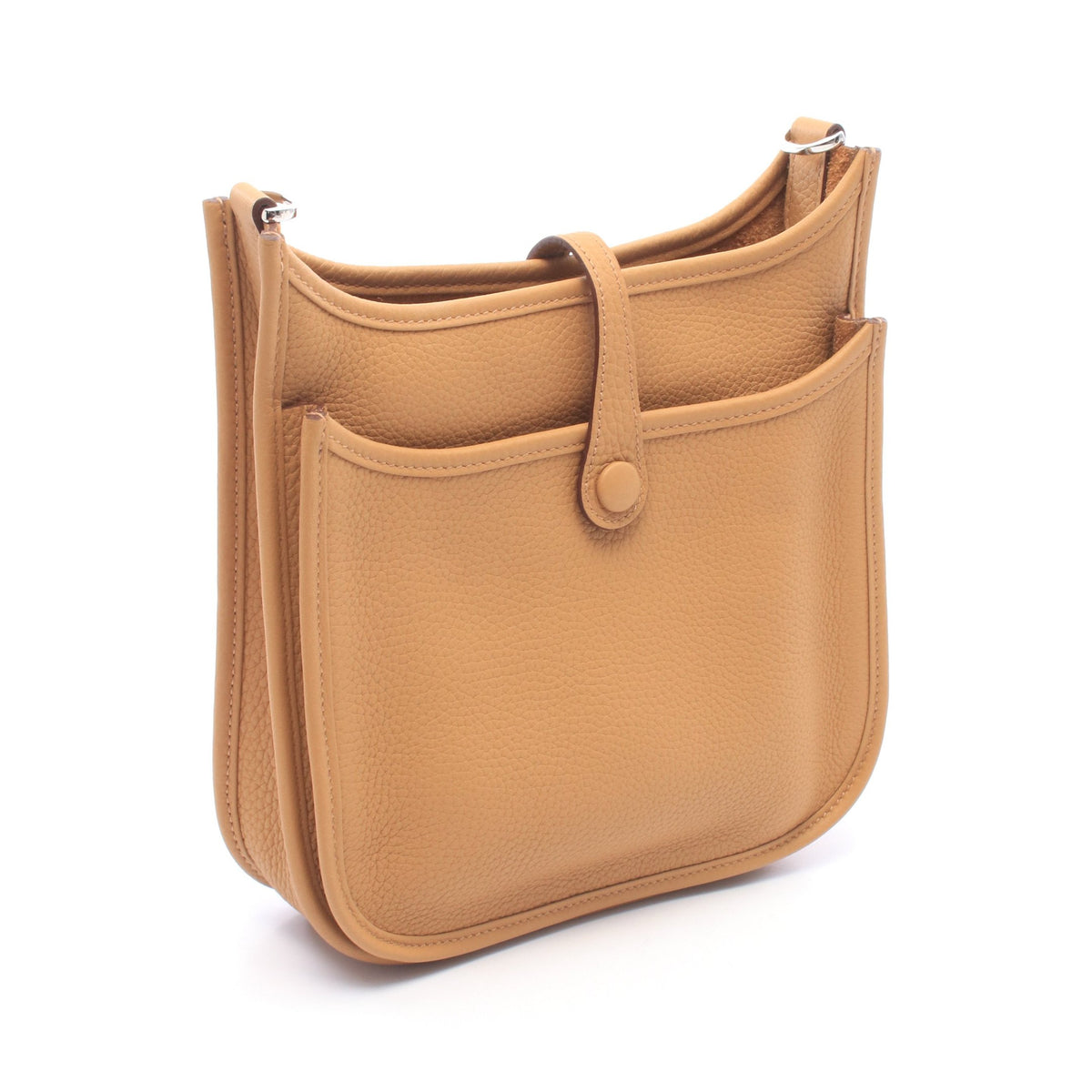 エヴリン23 ショルダーバッグ トリヨンクレマンス ライトブラウン シルバー金具 G刻印 エルメス バッグ HERMES