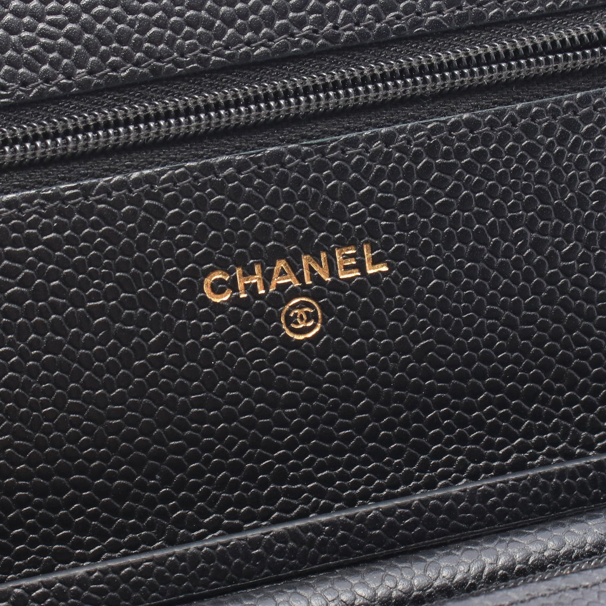 マトラッセ チェーンウォレット キャビアスキン ブラック ゴールド金具 シャネル バッグ CHANEL