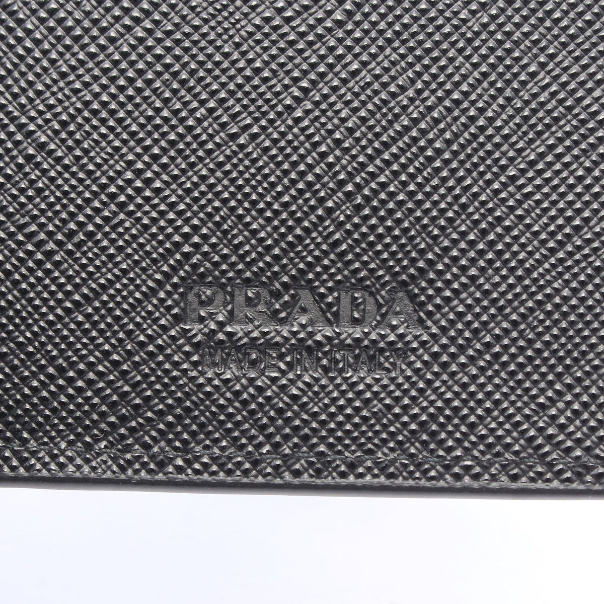 SAFFIANO TRIANG 二つ折り長財布 サフィアーノレザー ブラック プラダ 財布・小物 PRADA
