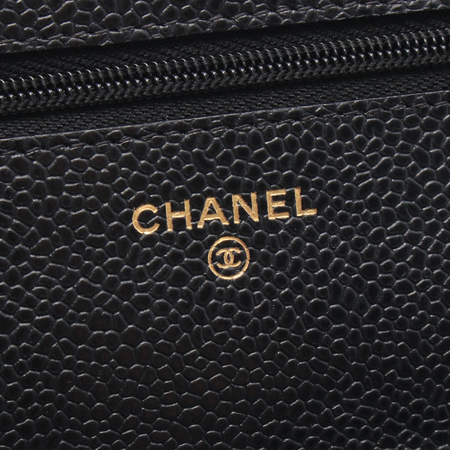 マトラッセ チェーンウォレット キャビアスキン ブラック ゴールド金具 シャネル バッグ CHANEL