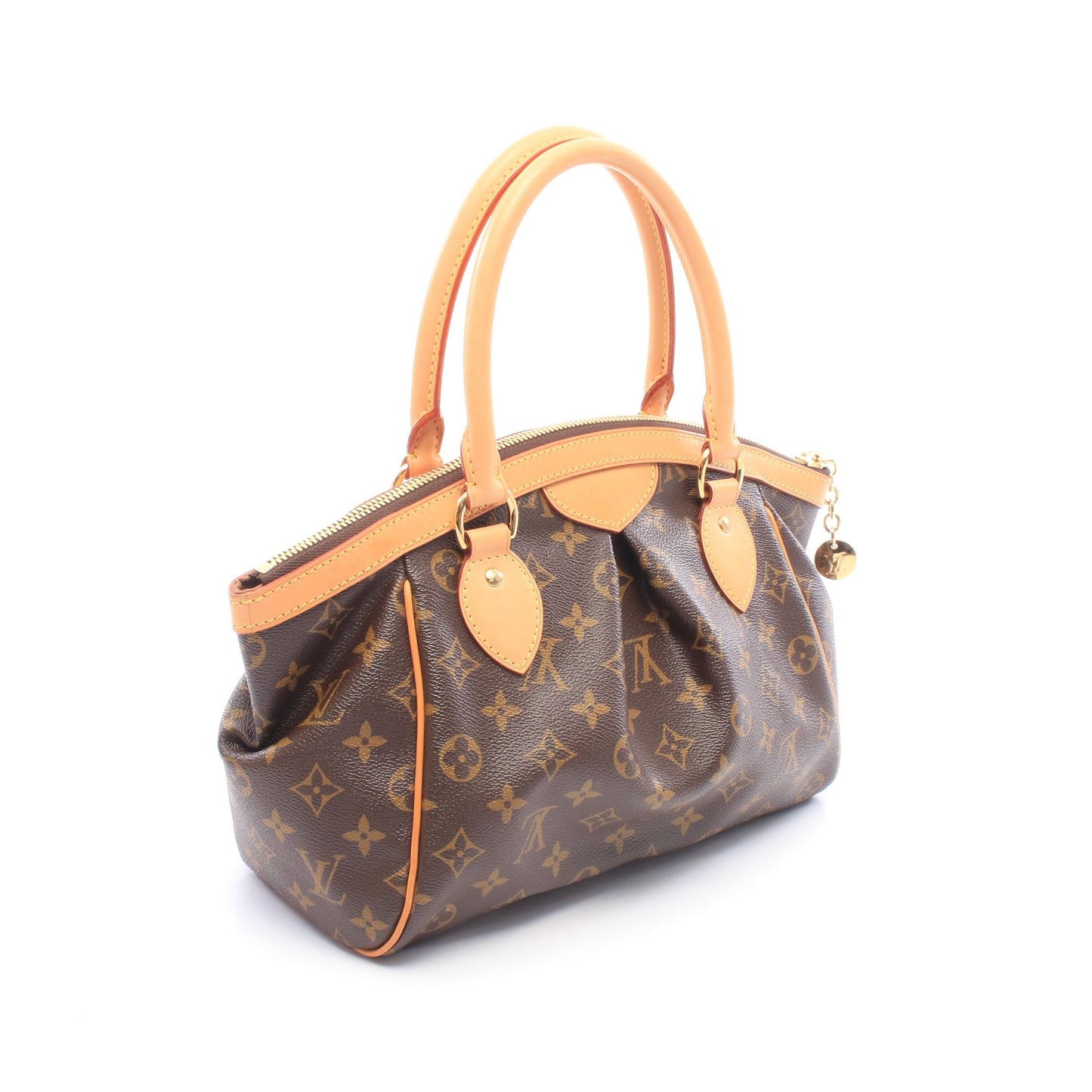 ティヴォリPM モノグラム ハンドバッグ PVC レザー ブラウン ルイヴィトン バッグ LOUIS VUITTON