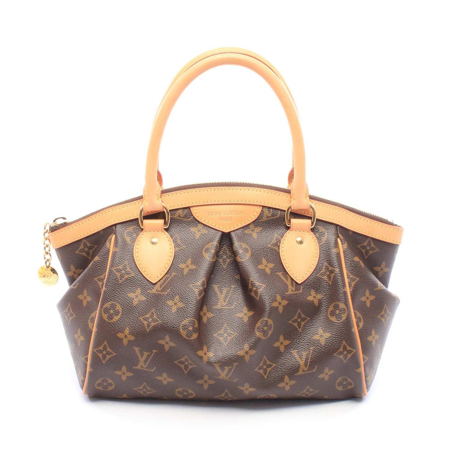 ティヴォリPM モノグラム ハンドバッグ PVC レザー ブラウン ルイヴィトン バッグ LOUIS VUITTON