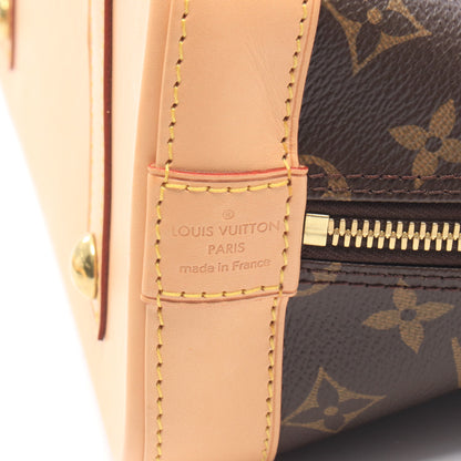 アルマ モノグラム ハンドバッグ PVC レザー ブラウン ルイヴィトン バッグ LOUIS VUITTON
