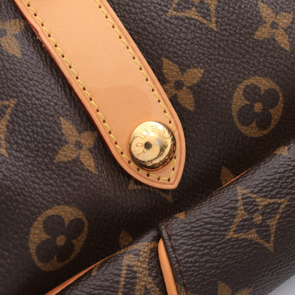 ガリエラPM モノグラム ワンショルダーバッグ PVC レザー ブラウン ルイヴィトン バッグ LOUIS VUITTON