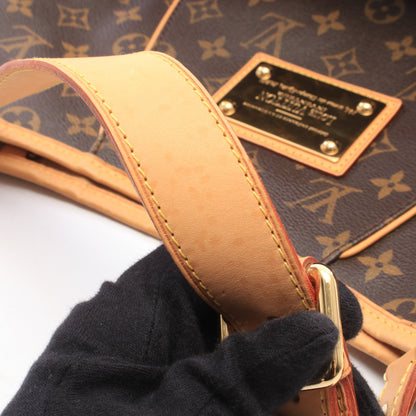 ガリエラPM モノグラム ワンショルダーバッグ PVC レザー ブラウン ルイヴィトン バッグ LOUIS VUITTON