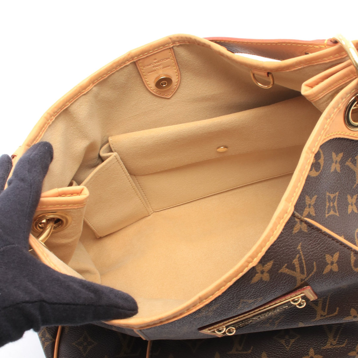 ガリエラPM モノグラム ワンショルダーバッグ PVC レザー ブラウン ルイヴィトン バッグ LOUIS VUITTON
