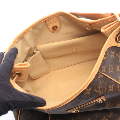 ガリエラPM モノグラム ワンショルダーバッグ PVC レザー ブラウン ルイヴィトン バッグ LOUIS VUITTON