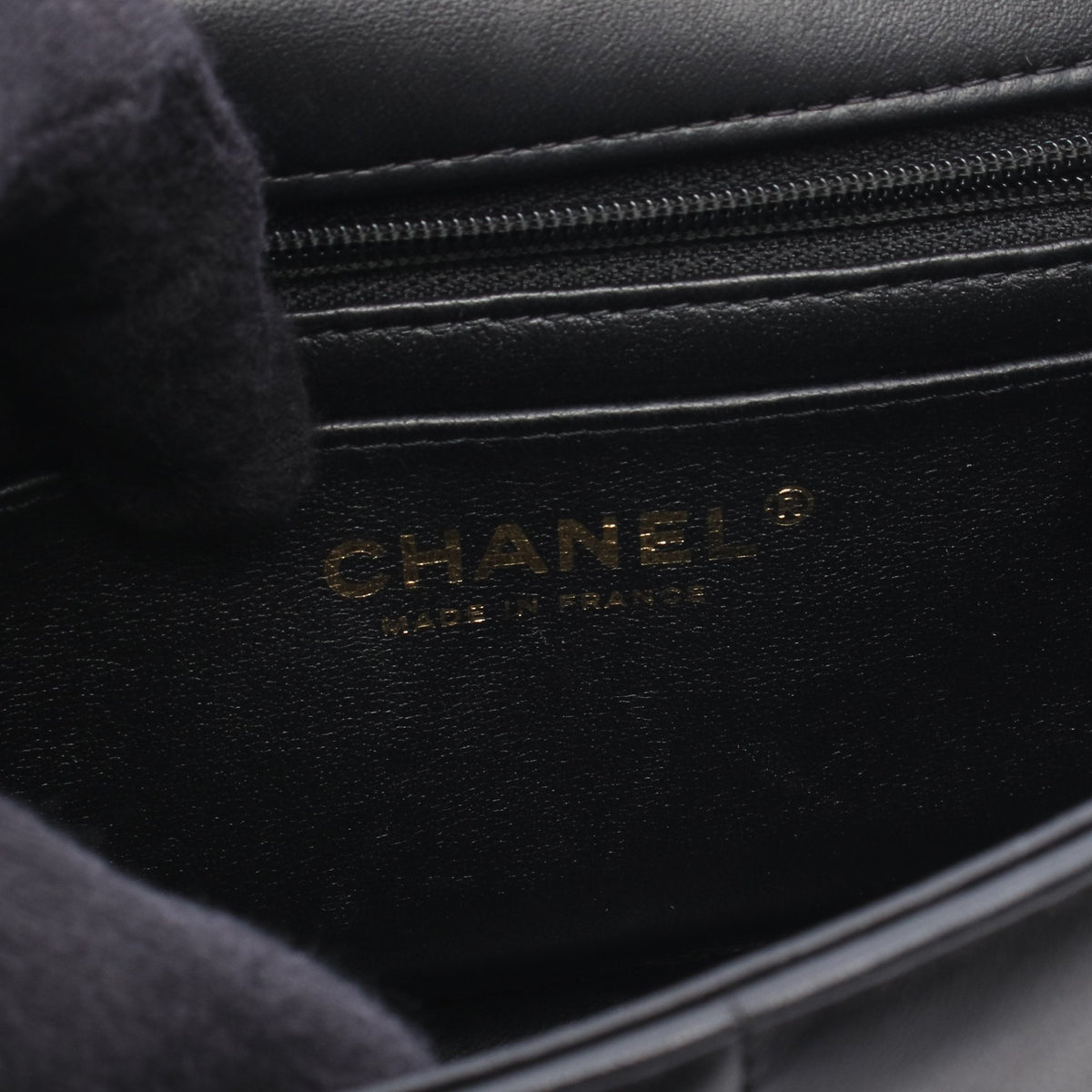 チョコバー ミニフラップ チェーンショルダーバッグ レザー ブラック ゴールド金具 シャネル バッグ CHANEL