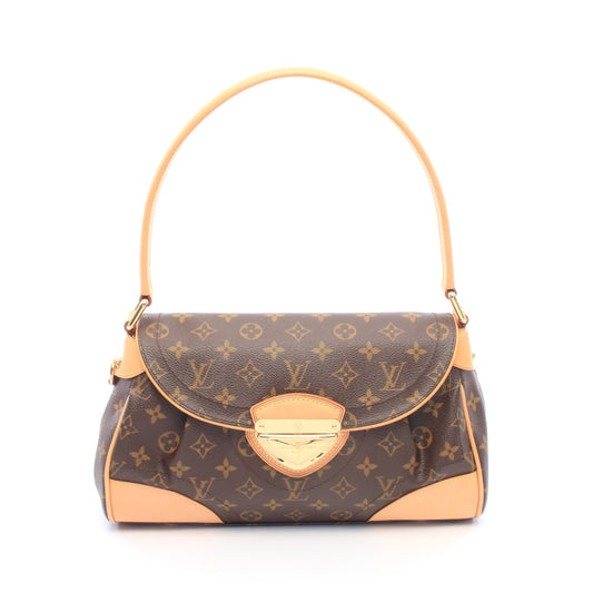 ビバリーMM モノグラム ショルダーバッグ PVC レザー ブラウン ルイヴィトン バッグ LOUIS VUITTON