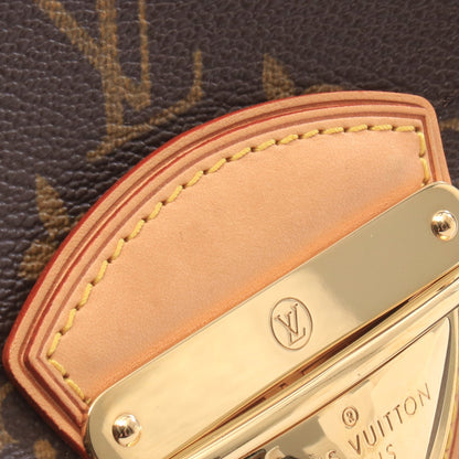 ビバリーMM モノグラム ショルダーバッグ PVC レザー ブラウン ルイヴィトン バッグ LOUIS VUITTON