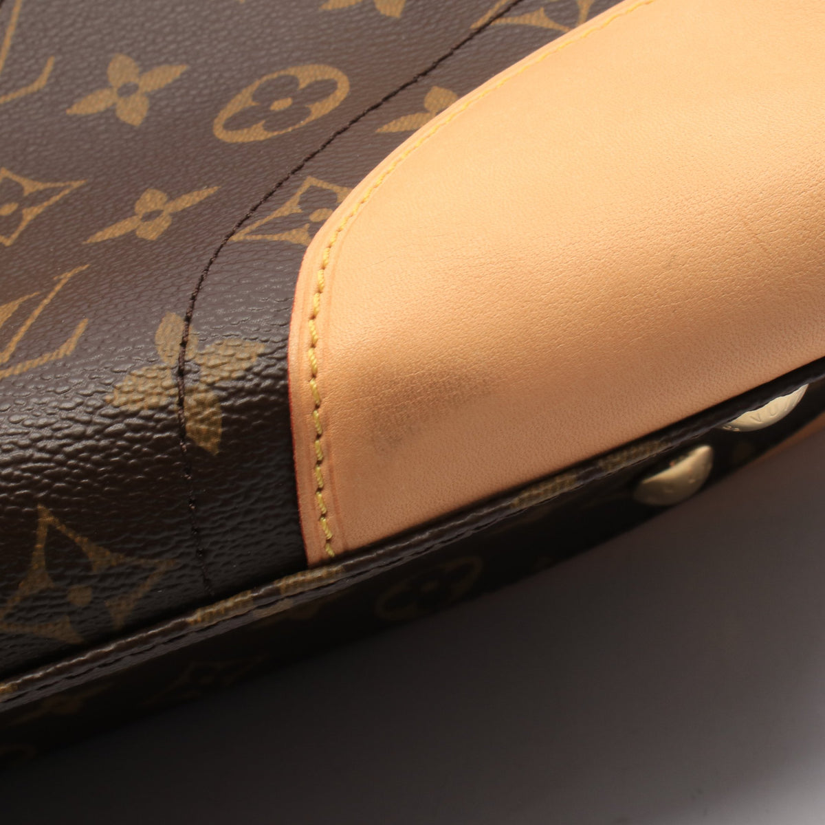 ビバリーGM モノグラム ショルダーバッグ PVC レザー ブラウン ルイヴィトン バッグ LOUIS VUITTON