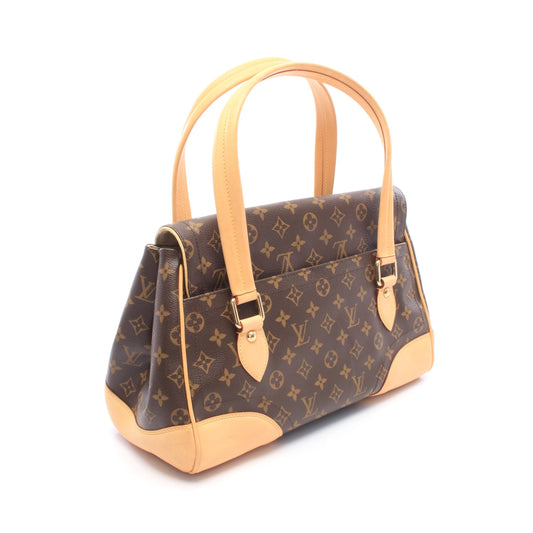 ビバリーGM モノグラム ショルダーバッグ PVC レザー ブラウン ルイヴィトン バッグ LOUIS VUITTON