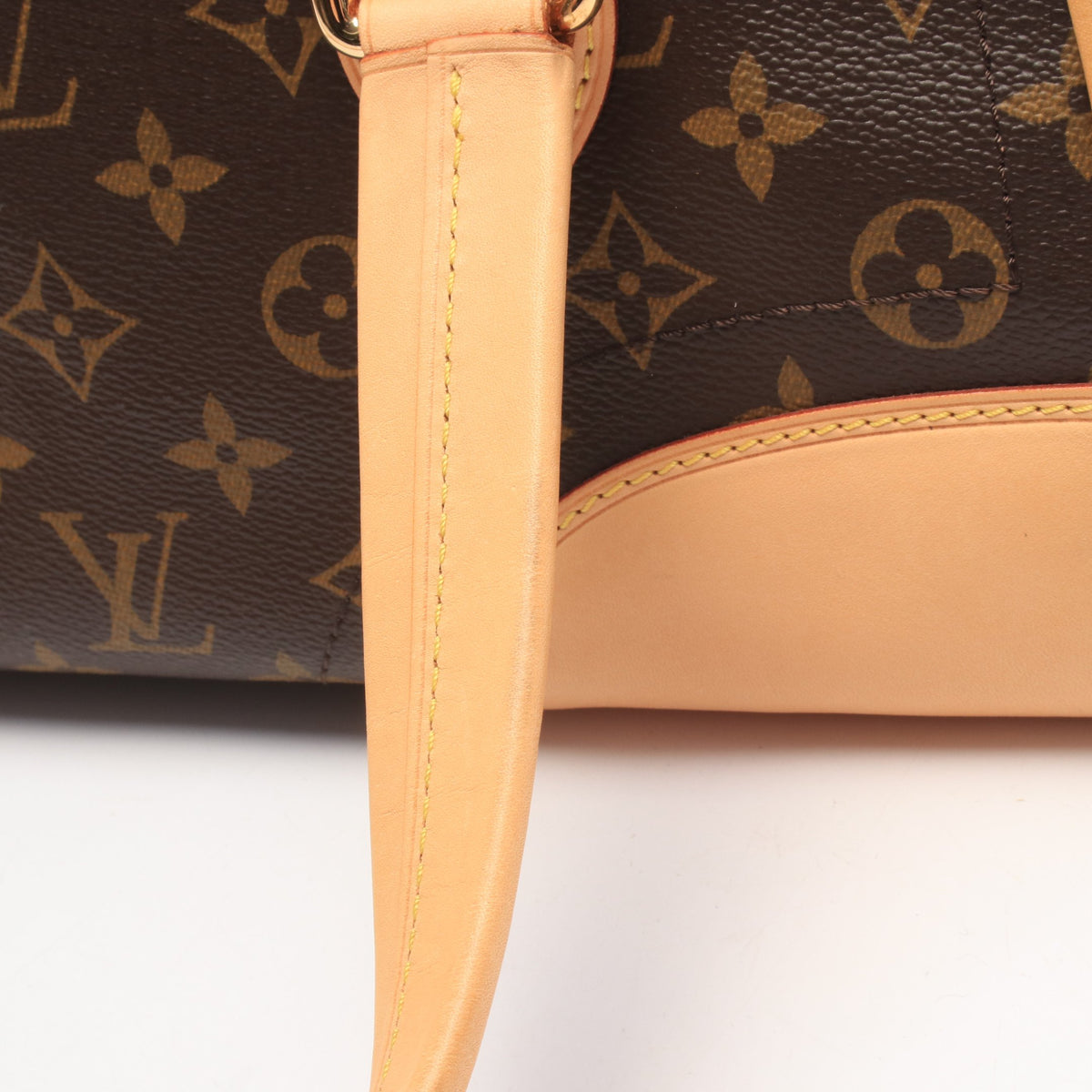 ビバリーGM モノグラム ショルダーバッグ PVC レザー ブラウン ルイヴィトン バッグ LOUIS VUITTON