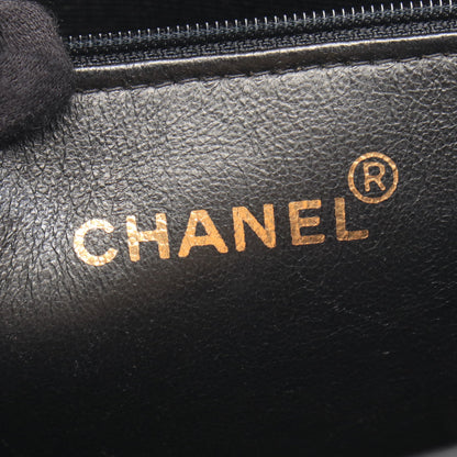 マトラッセ チェーンショルダーバッグ チェーントートバッグ キャビアスキン ブラック ゴールド金具 シャネル バッグ CHANEL