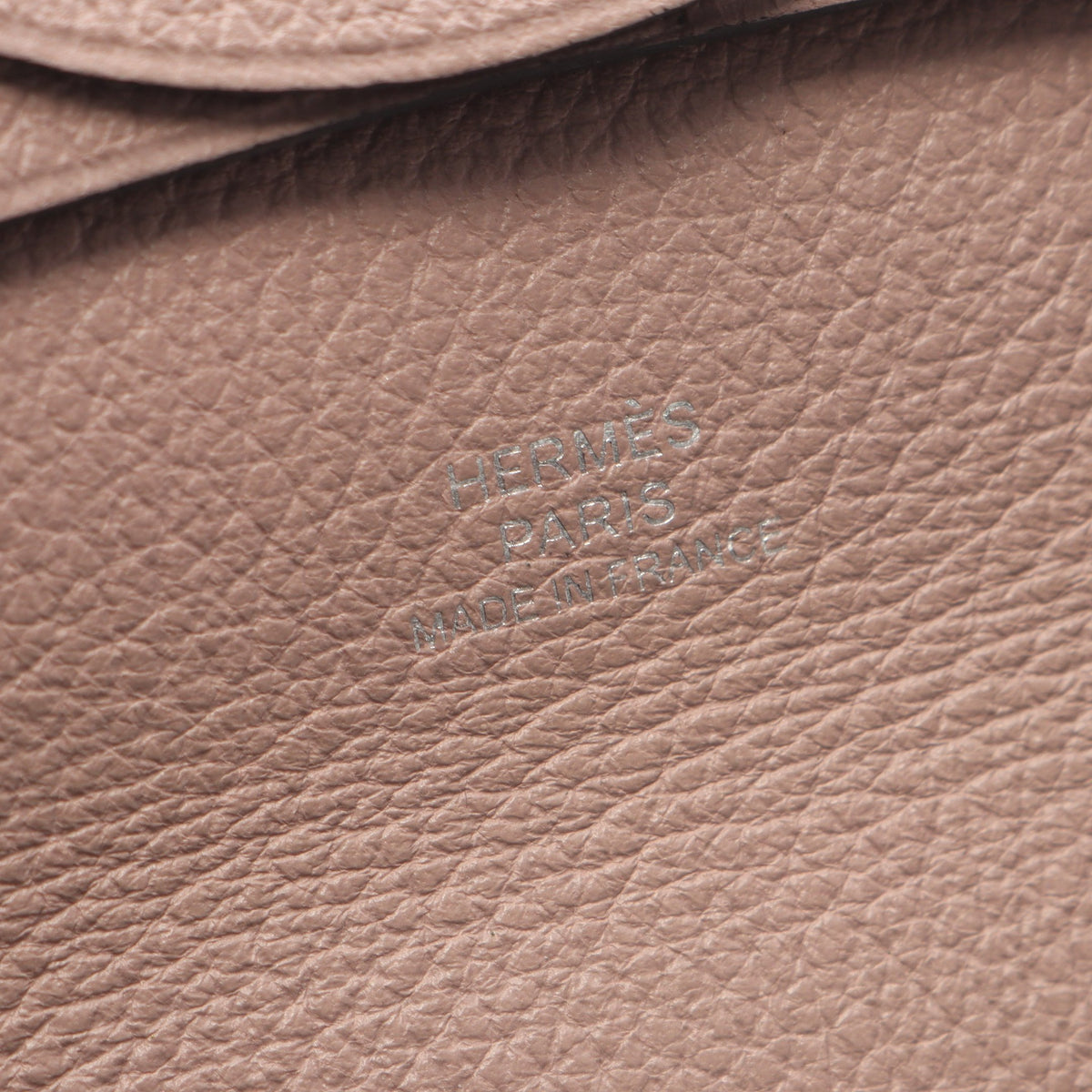 バスティア グリシーヌ コインケース エバーカラー ダスティピンク シルバー金具 D刻印 エルメス 財布・小物 HERMES