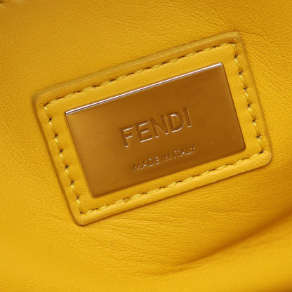 ピーカブー レギュラー 2WAY ハンドバッグ レザー ライトブルー フェンディ バッグ FENDI