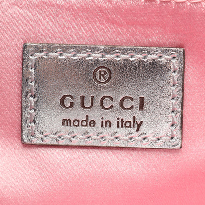 ホースビット 2WAY チェーンハンドバッグ レザー ピンク グッチ バッグ GUCCI