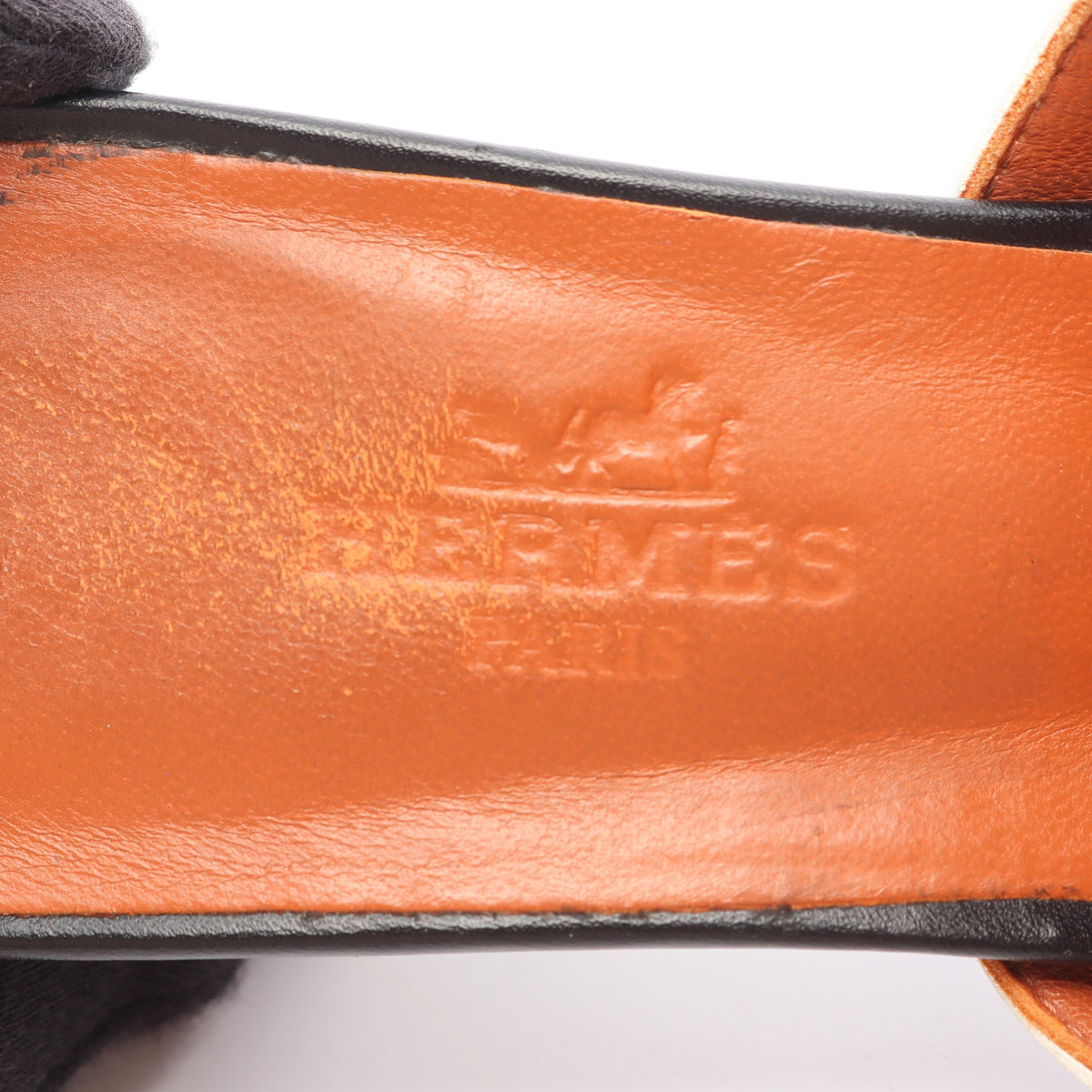 キャンディ ミュール サンダル レザー ホワイト エルメス シューズ HERMES