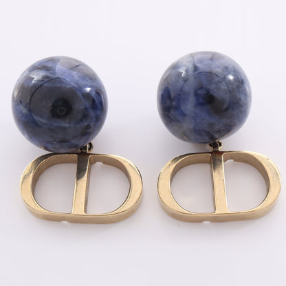 トライバル ピアス GP ストーン ゴールド ネイビー クリスチャンディオール アクセサリー Christian Dior