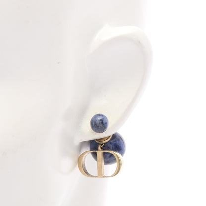トライバル ピアス GP ストーン ゴールド ネイビー クリスチャンディオール アクセサリー Christian Dior