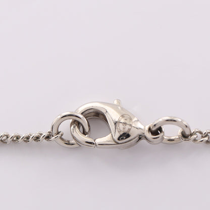 B16K ココマーク キャット ネックレス ラインストーン シルバー クリア シャネル アクセサリー CHANEL